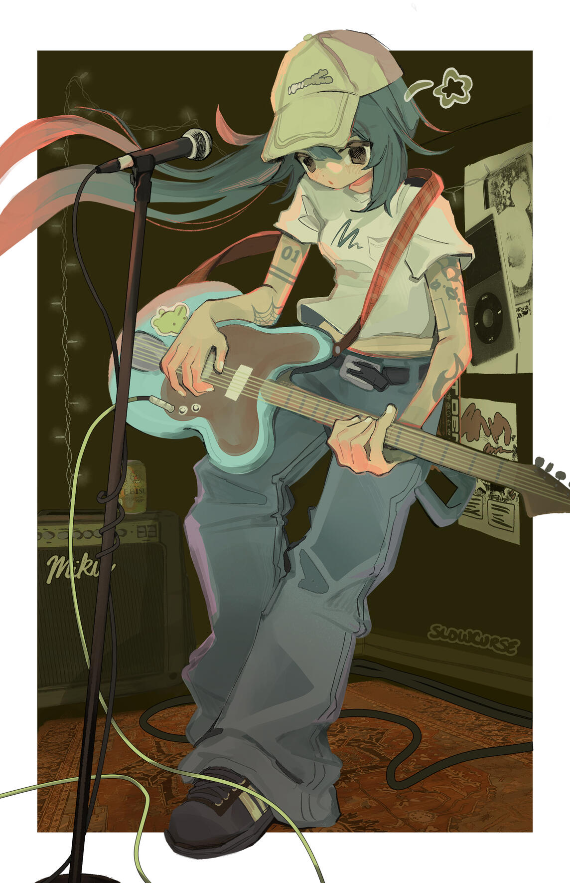 &quot;miku&quot; - fanart 2024